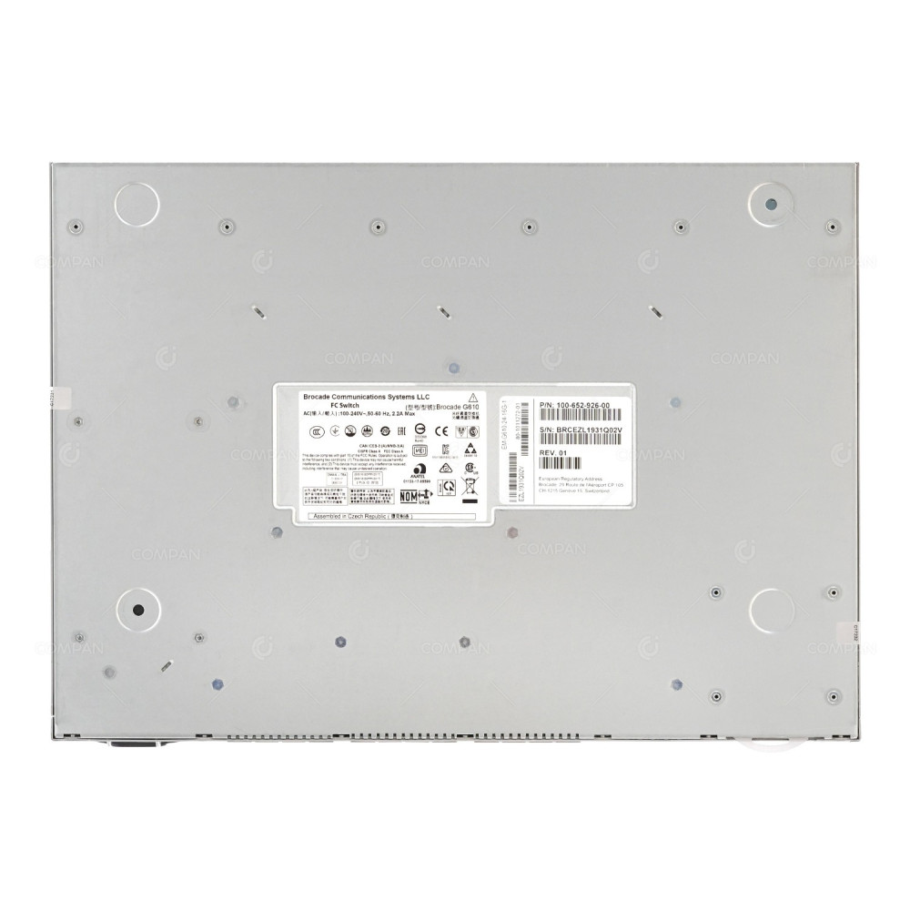 DELL EMC DS-6610B 24 PORT FIBRE CHANNEL SWITCH 24 PORT ACTIVE EXTENDED FABRIC